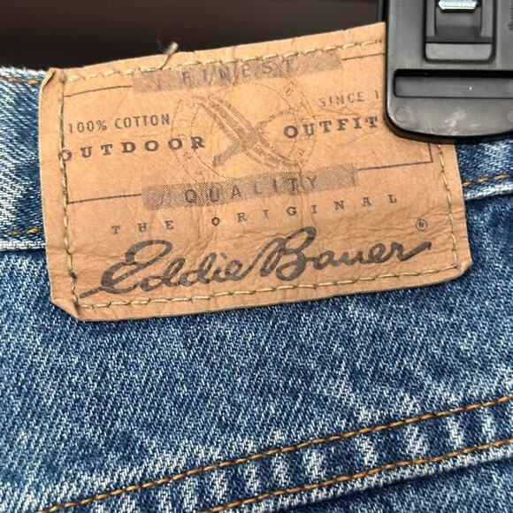 Vintage Eddie Bauer Medium Wash Jeans Women’s Femme Petite - Picture 7 of 9